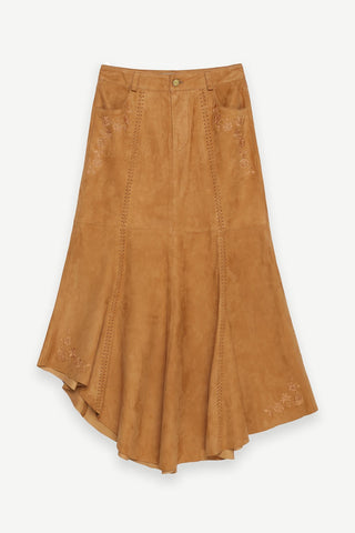 LEATHER SKIRT 002