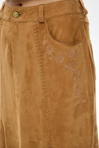 LEATHER SKIRT 002