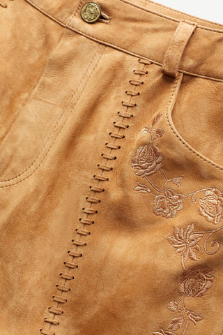 LEATHER SKIRT 002