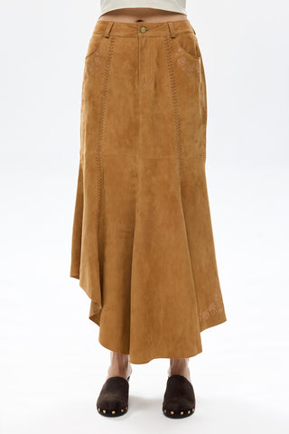 LEATHER SKIRT 002