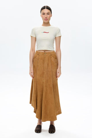 LEATHER SKIRT 002