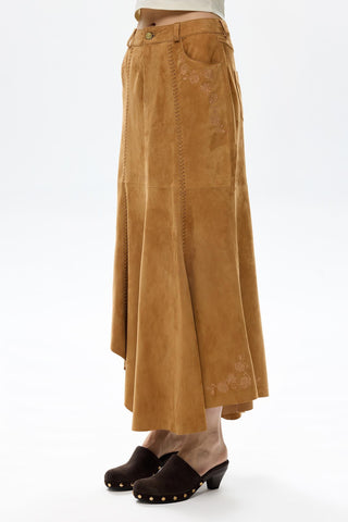 LEATHER SKIRT 002