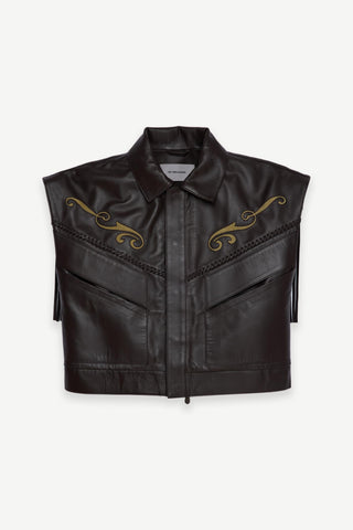 LEATHER VEST 101