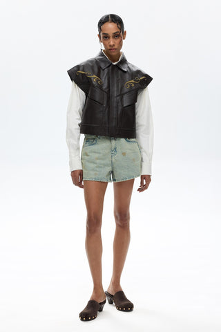 LEATHER VEST 101