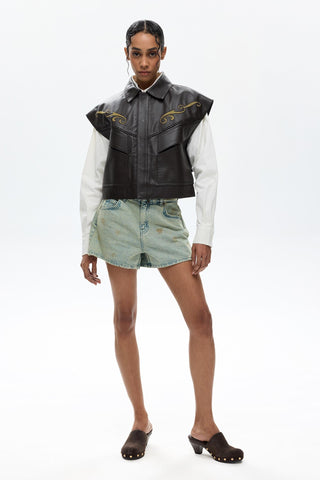 LEATHER VEST 101