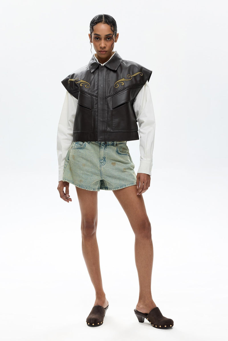 LEATHER VEST 101