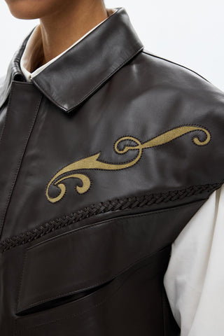 LEATHER VEST 101