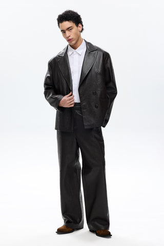 LEATHER PANT 001