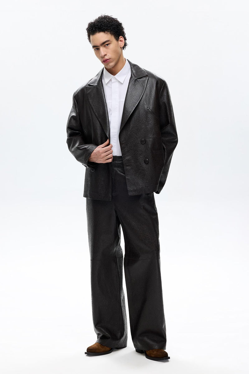 LEATHER PANT 001