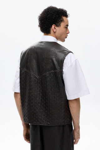 LEATHER VEST 201