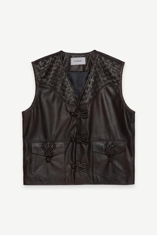 LEATHER VEST 201