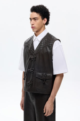 LEATHER VEST 201